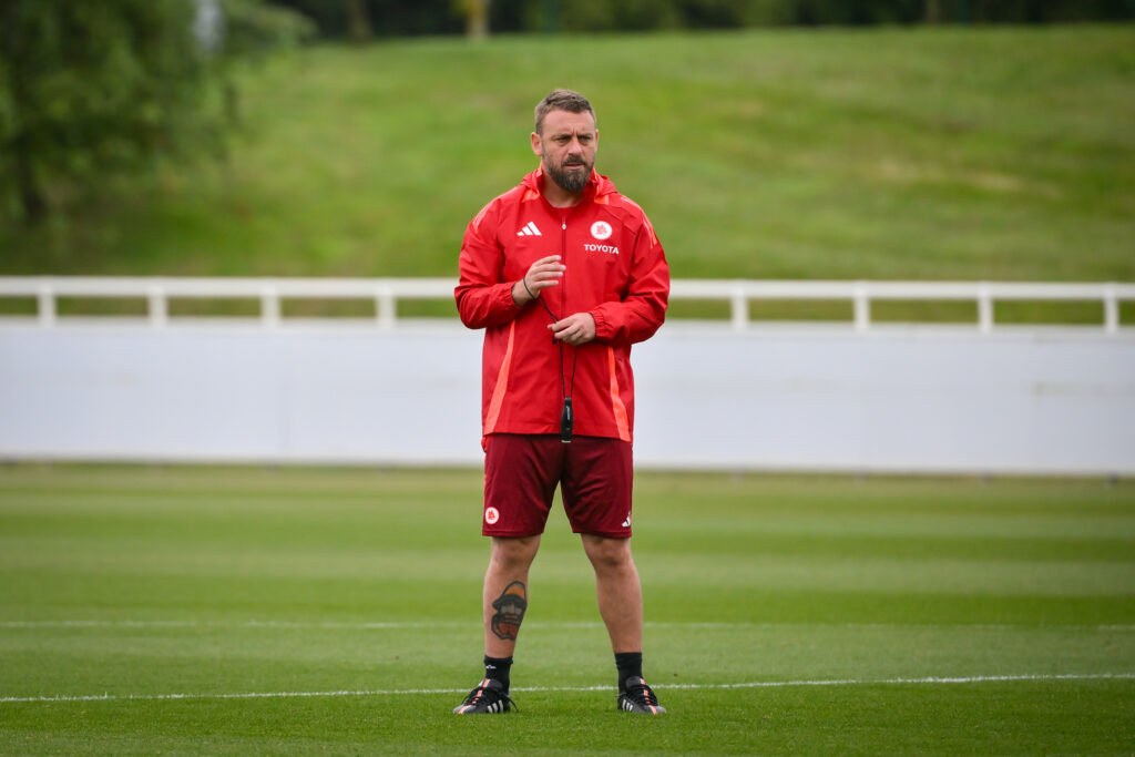 de rossi AS Roma Training Session