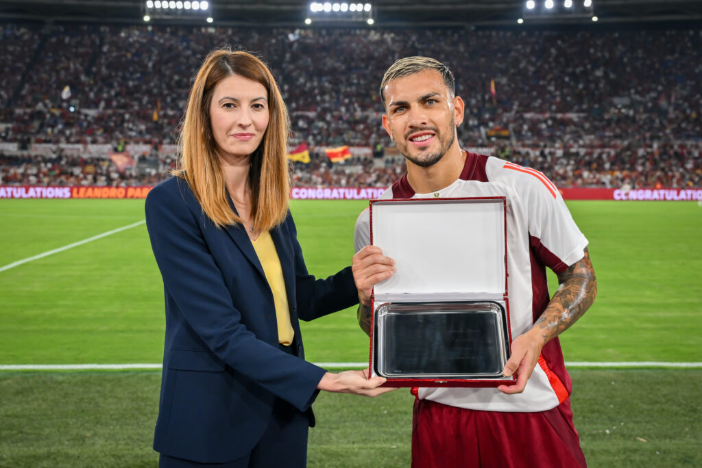 paredes Souloukou AS Roma v Empoli - Serie A