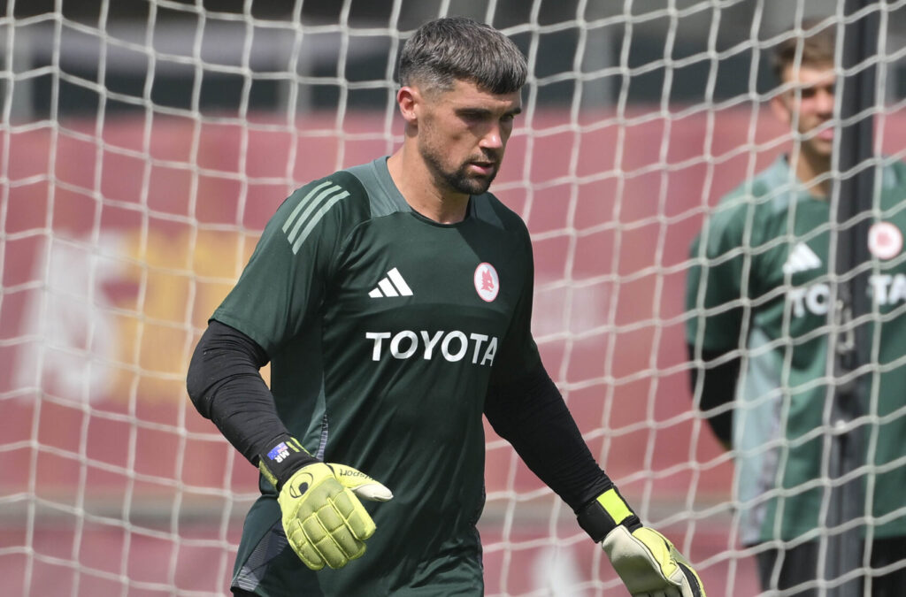 AS Roma Training Session mathew ryan