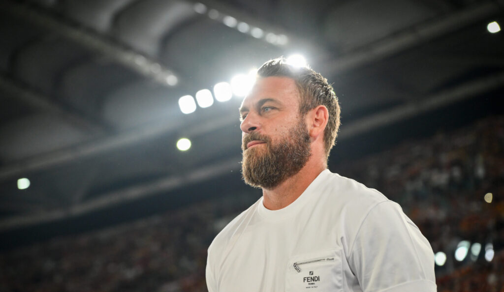 de rossi AS Roma v Empoli - Serie A