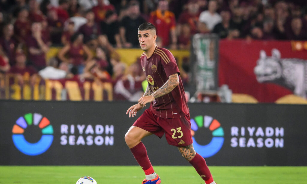 mancini AS Roma v Empoli - Serie A