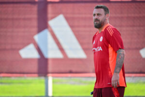 De Rossi AS Roma Training Session