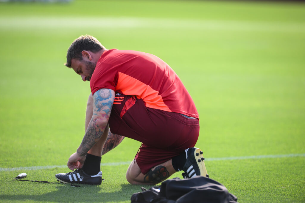 de rossi AS Roma Training Session