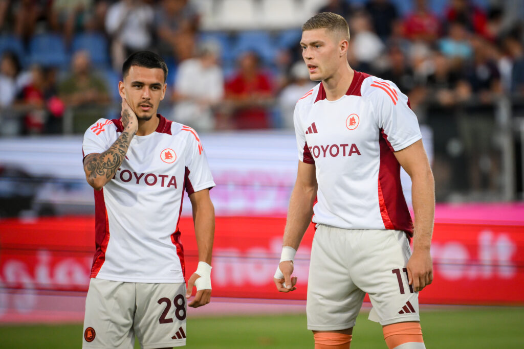 Dovbyk le fée Cagliari v AS Roma - Serie A