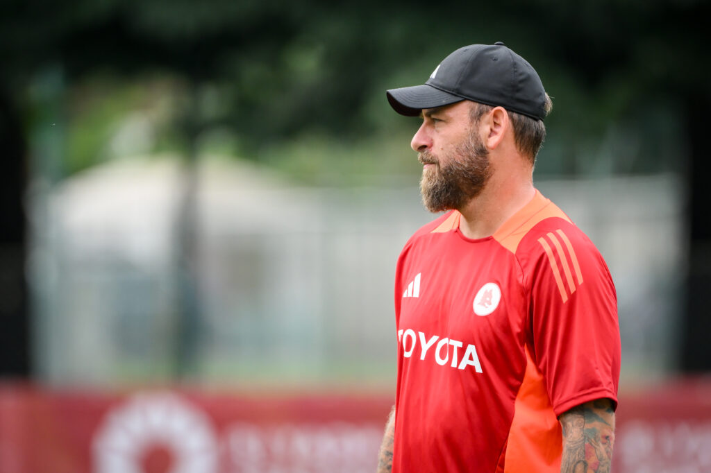 de rossi AS Roma Training Session