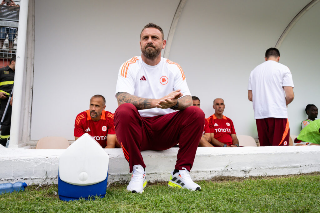 De Rossi AS Roma v Olimpiacos - Pre-season Friendly
