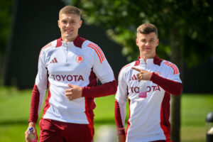 AS Roma Training Session dovbyk dahl