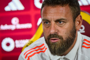 Mister Daniele De Rossi in conferenza stampa