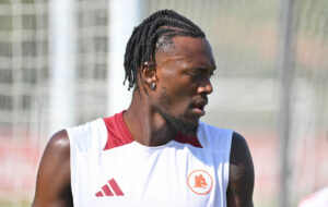 abraham AS Roma Training Session
