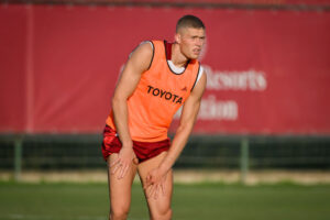 Dovbyk AS Roma Training Session