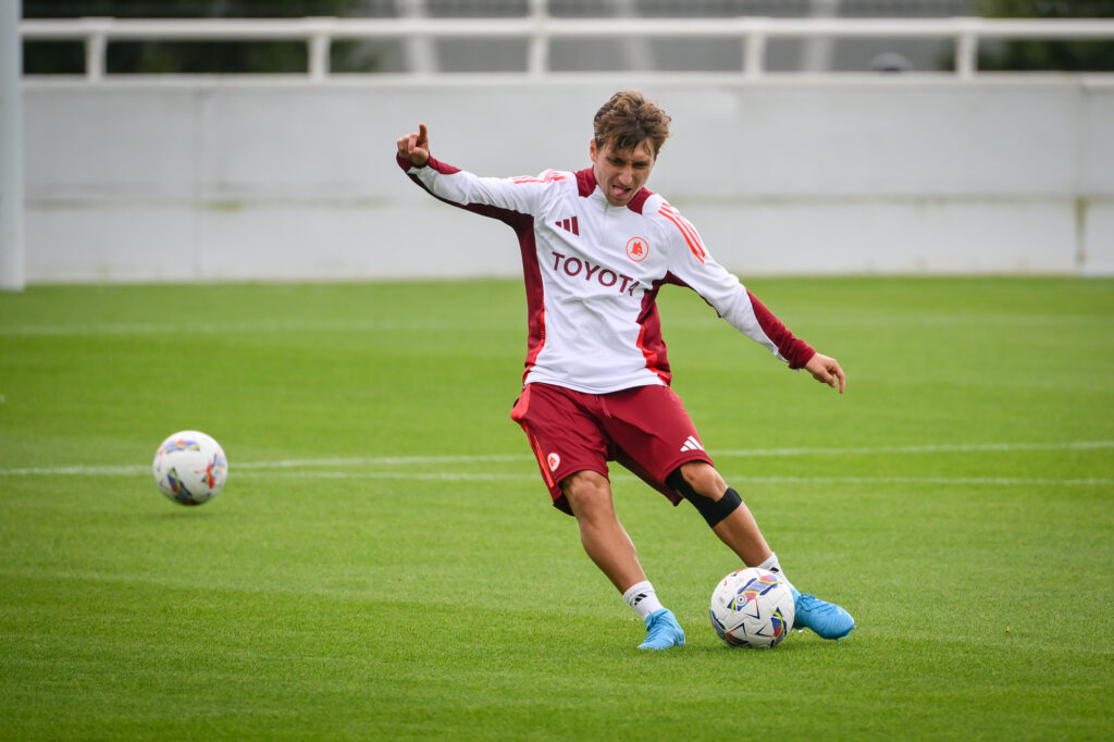 baldanzi AS Roma Training Session
