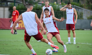 Paulo Dybala, Bryan Cristante, Stepahn El Shaarawy e Artem Dovbyk