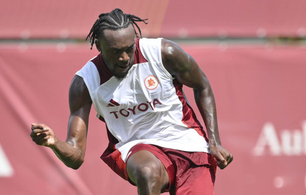 AS Roma Training Session abraham