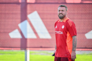 De Rossi AS Roma Training Session