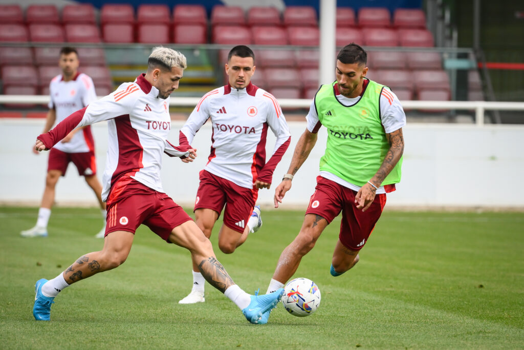 Paredes AS Roma Training Session