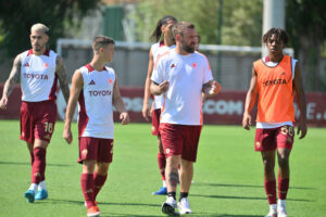 AS Roma Training Session de rossi sangare