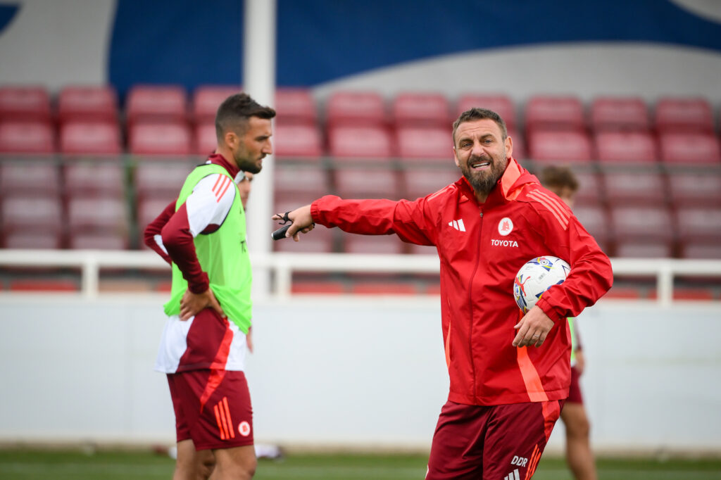 de rossi AS Roma Training Session