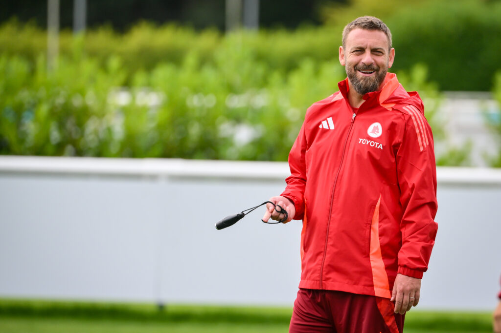 De Rossi AS Roma Training Session