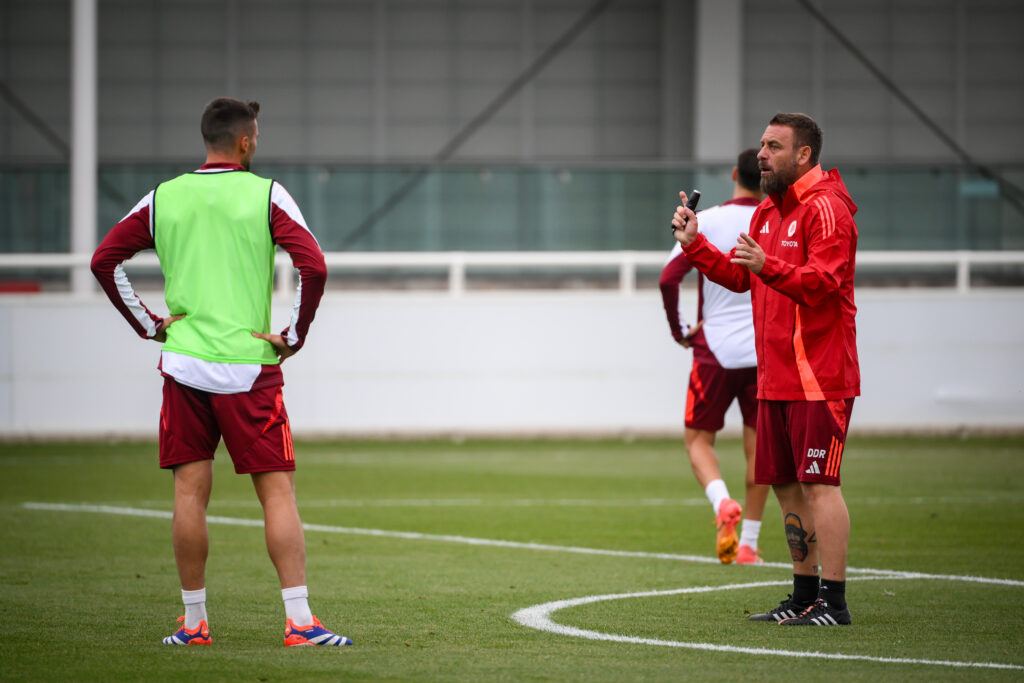 de rossi AS Roma Training Session