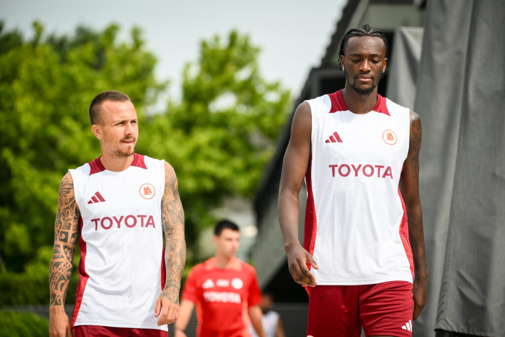 Abraham  AS Roma Training Session
