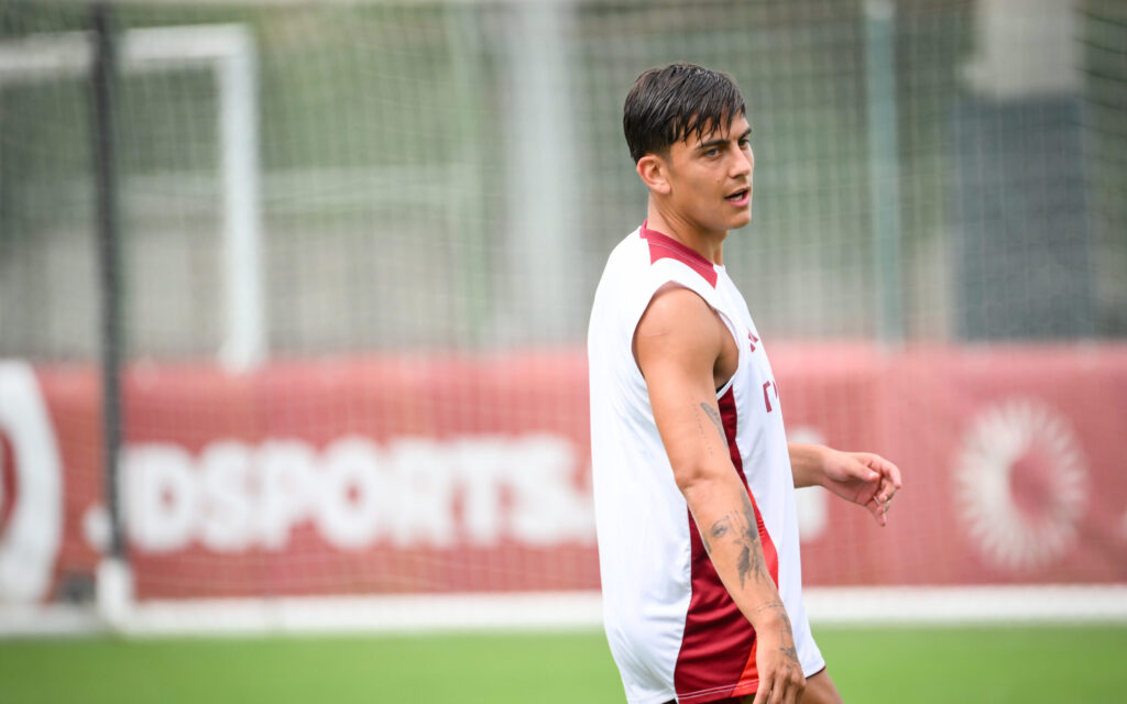 dybala AS Roma Training Session