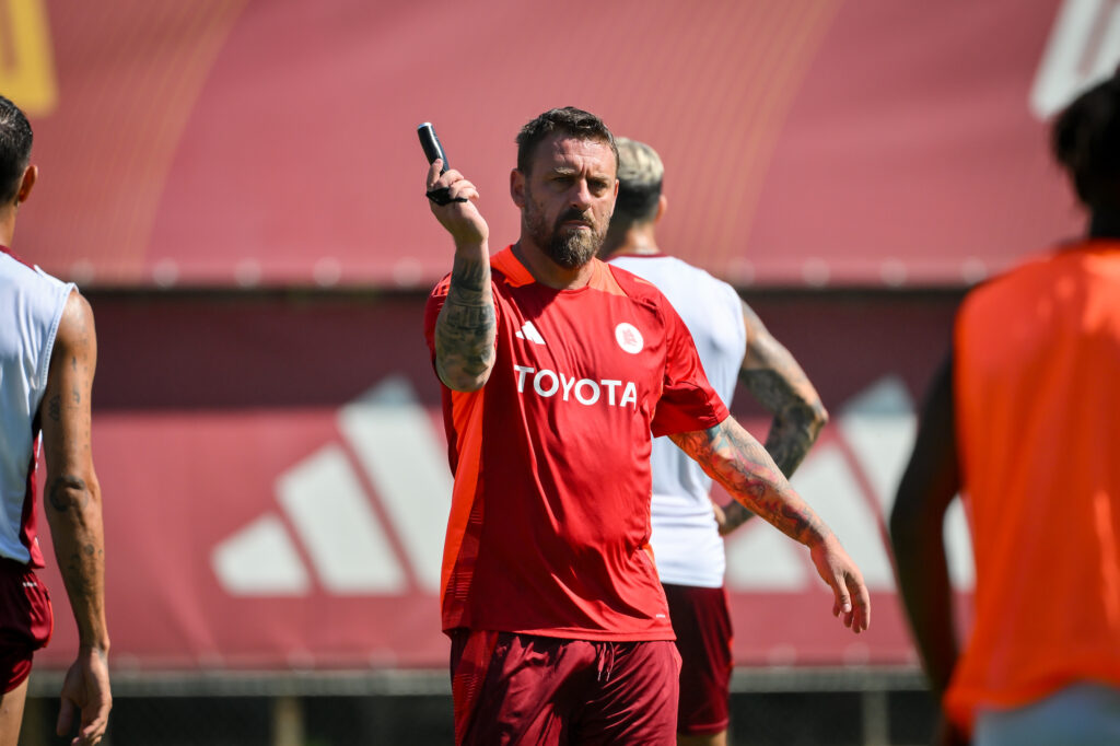 de rossi AS Roma Training Session