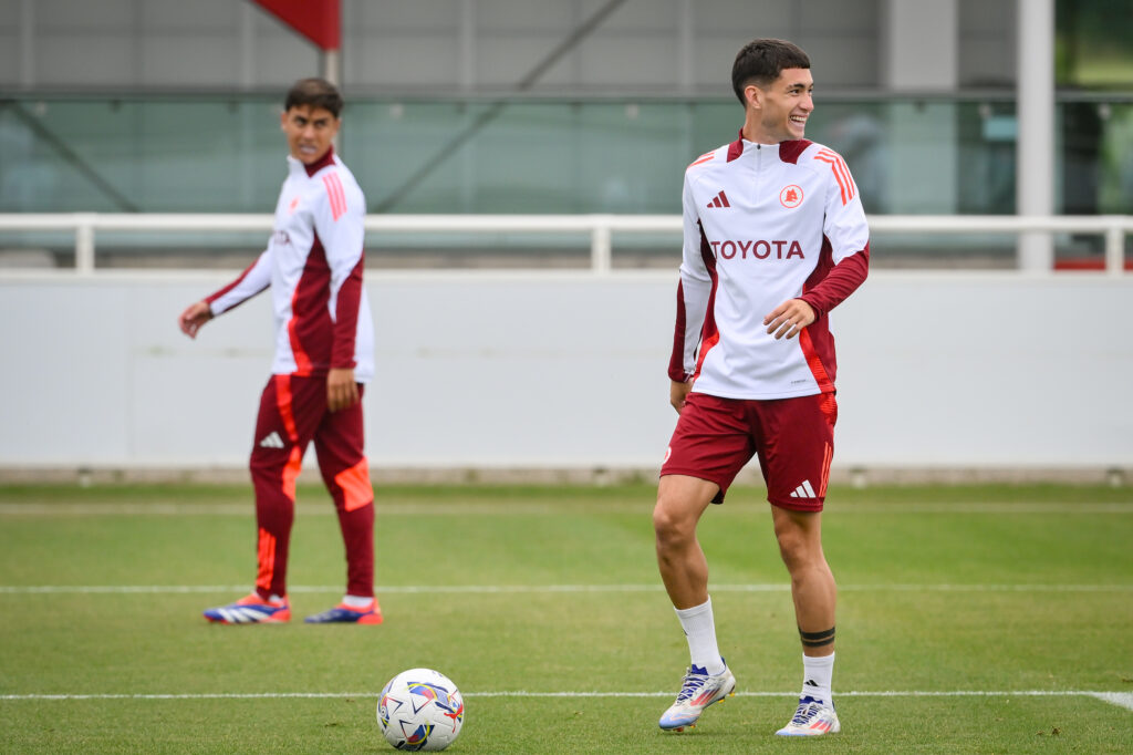 Soulé AS Roma Training Session