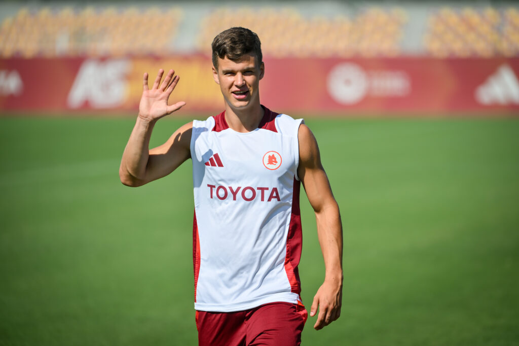 dahl AS Roma Training Session