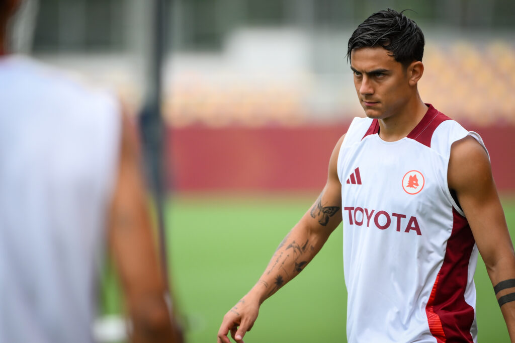dybala AS Roma Training Session