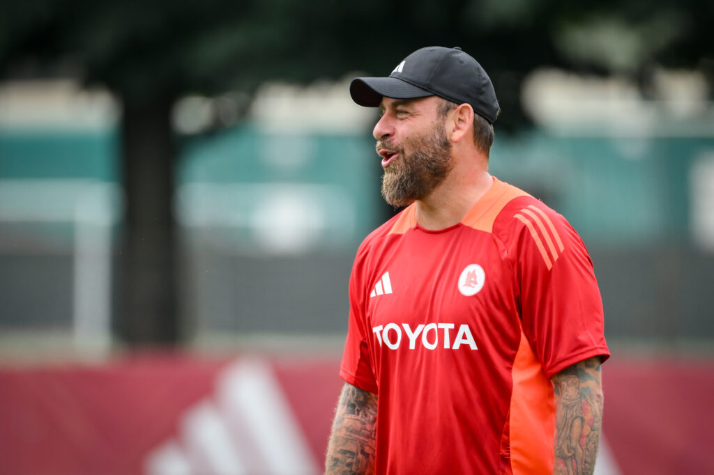 de rossi AS Roma Training Session