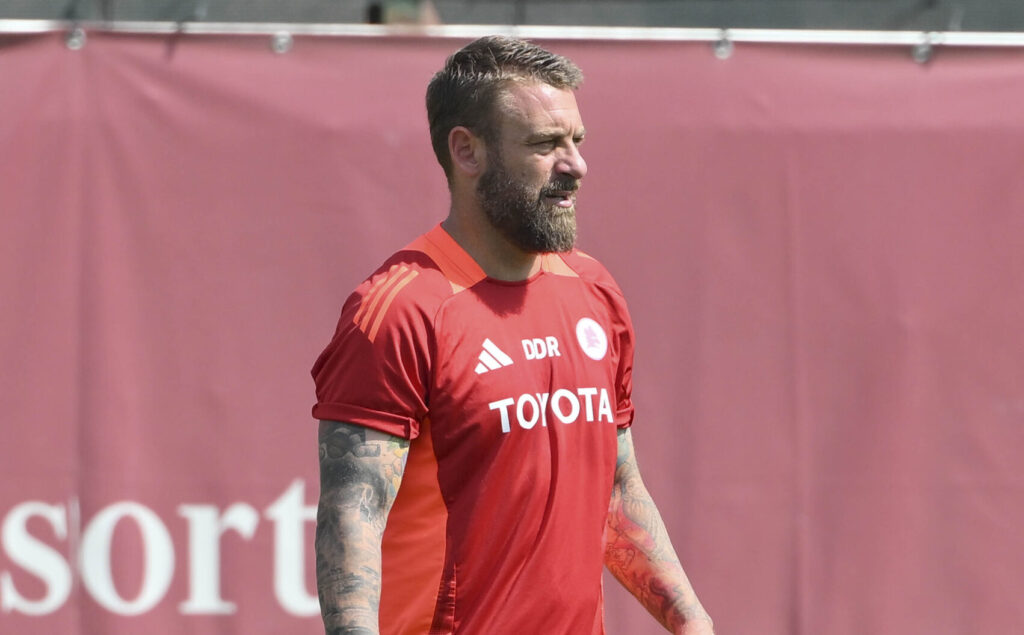 AS Roma Training Session de rossi