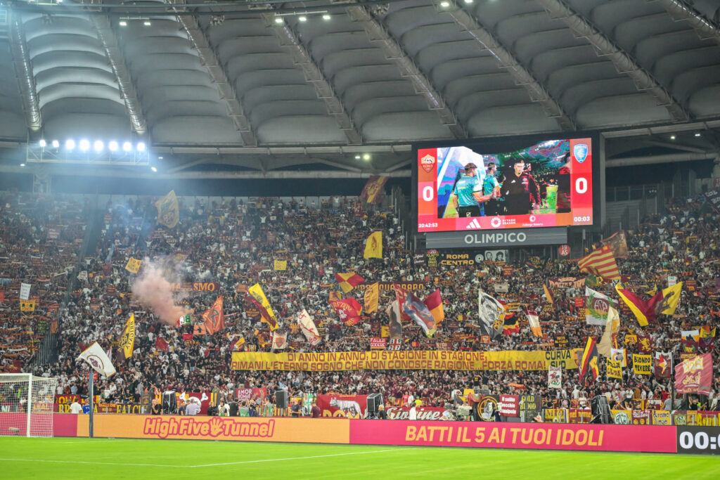 curva sud AS Roma v Empoli - Serie A
