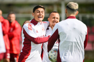 AS Roma Training Session angelino dybala