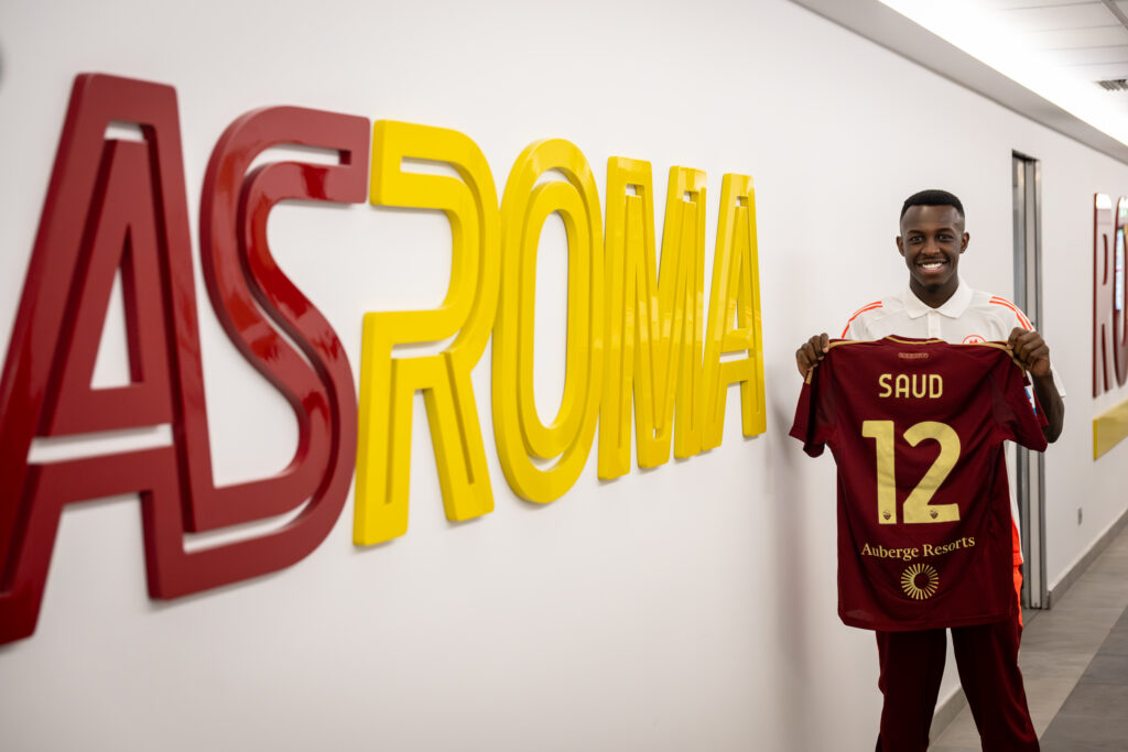 saud abdulhamid AS Roma Unveil New Signing Saud Abdulhamid