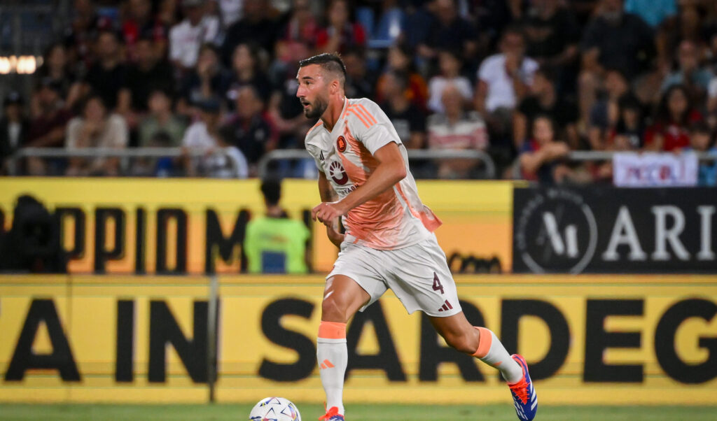 cristante Cagliari v AS Roma - Serie A