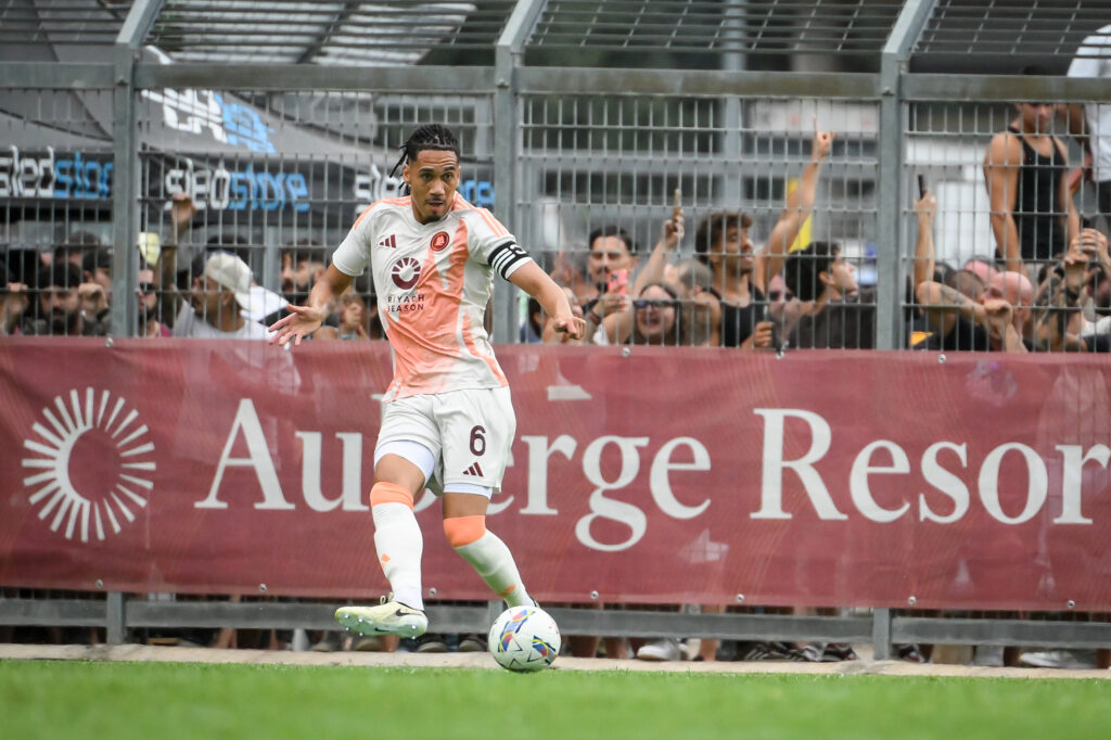 Smalling AS Roma v Olimpiacos - Pre-season Friendly