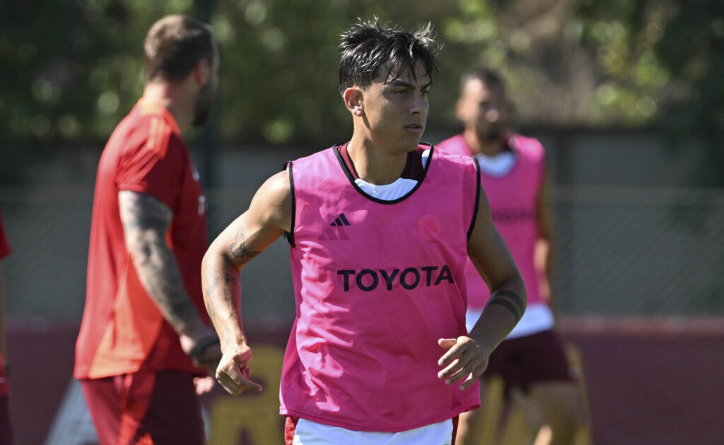 dybala AS Roma Training Session
