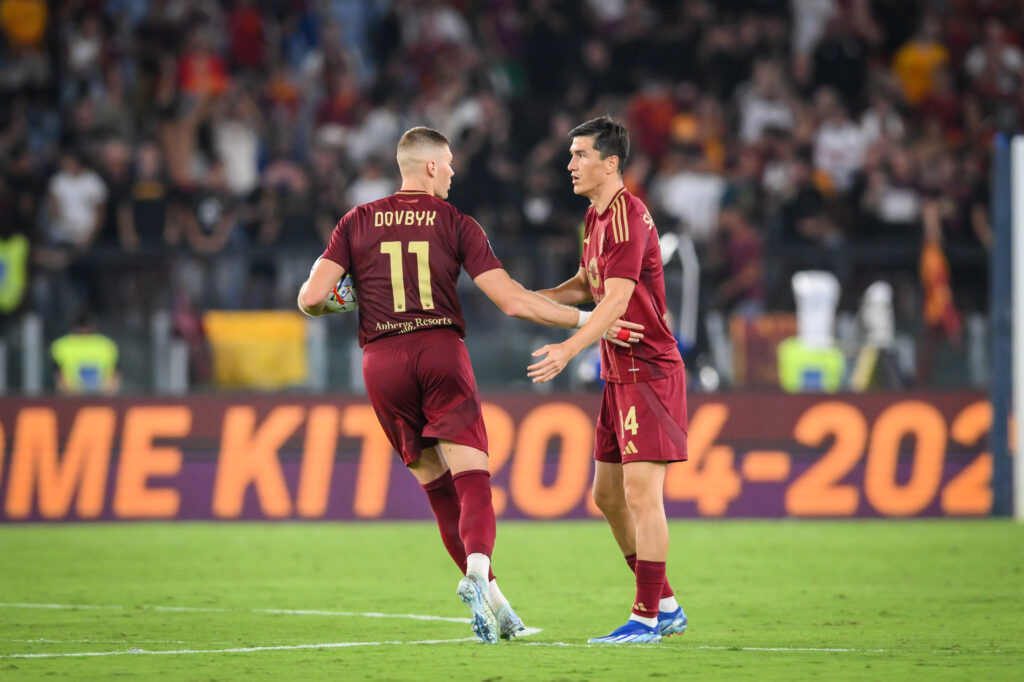 dovbyk shomurodov AS Roma v Empoli - Serie A
