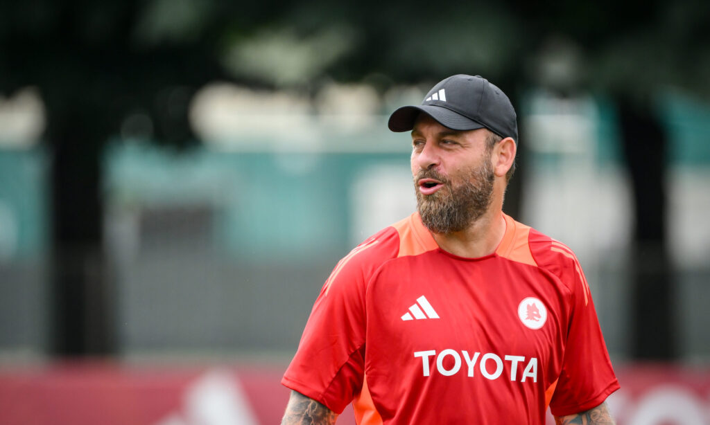 de rossi AS Roma Training Session
