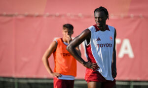 Abraham AS Roma Training SEssion