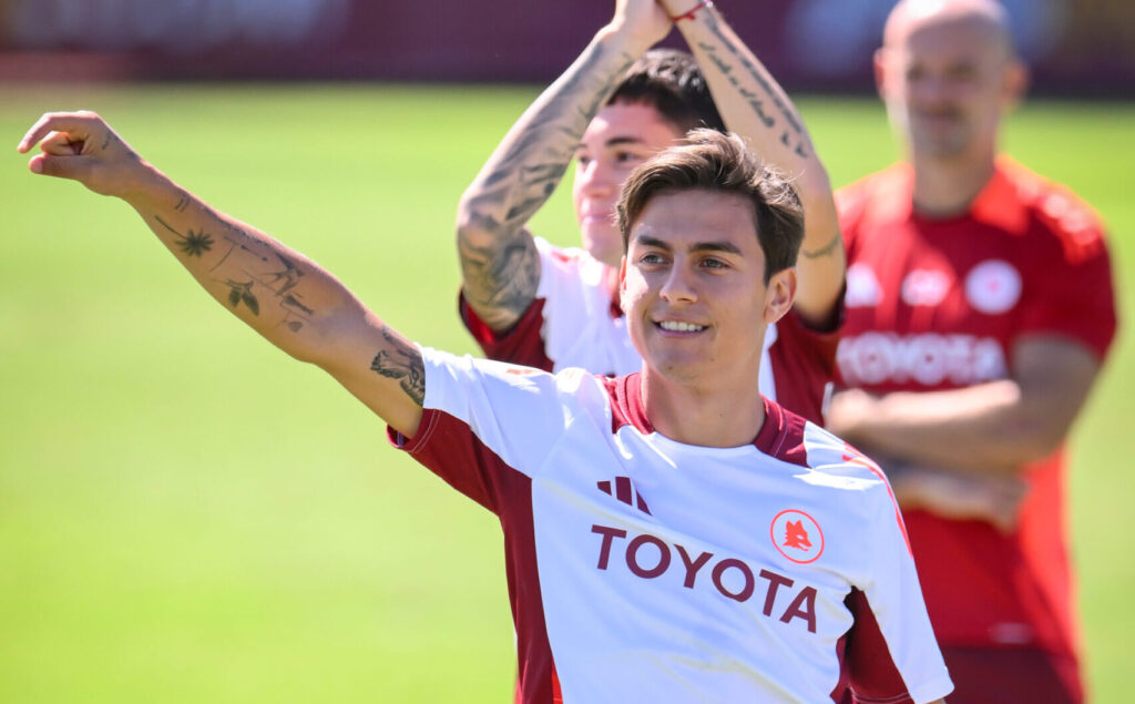 Dybala AS Roma Training Session