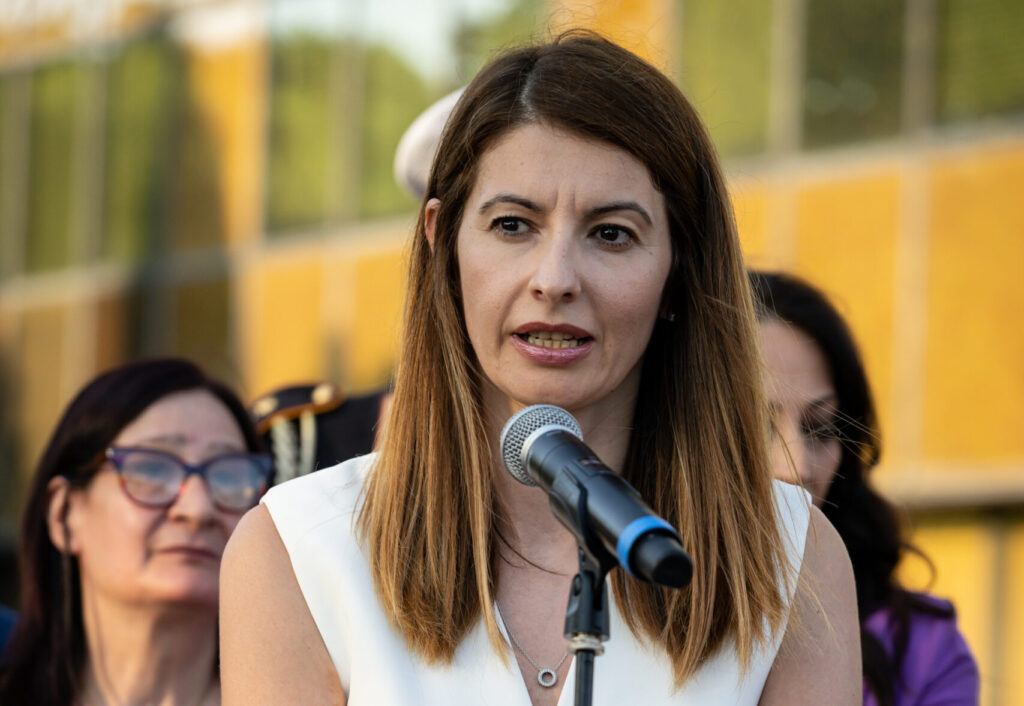 lina souloukou Park Antonio De Falchi Naming Ceremony