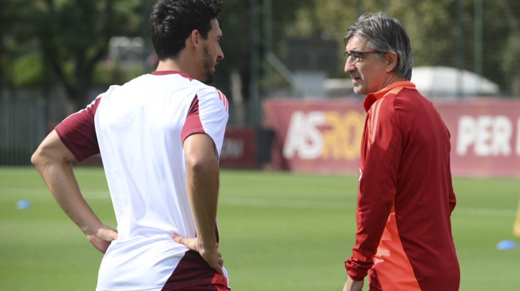 juric e Hummels AS Roma Training Session