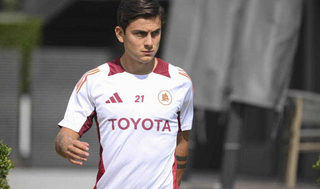 dybala AS Roma Training Session