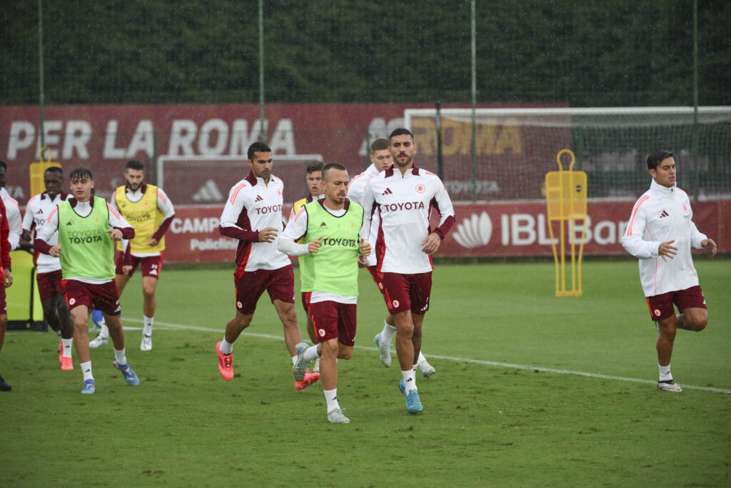 AS Roma Training Session