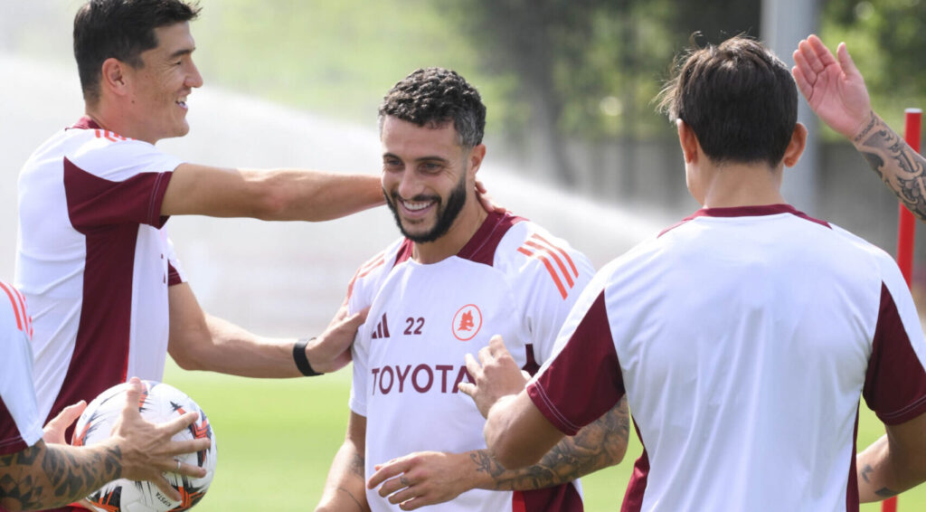hermoso AS Roma Training Session
