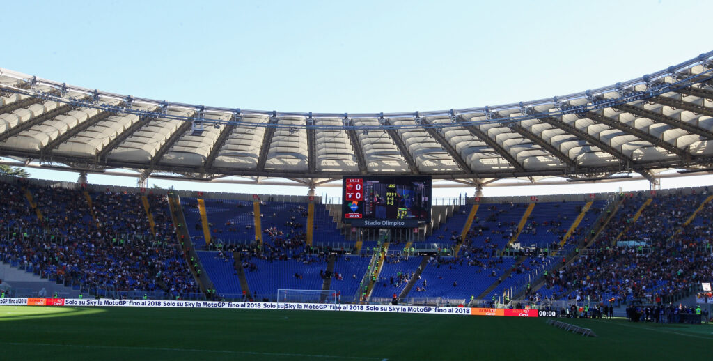 curva sud AS Roma v SS Lazio - Serie A