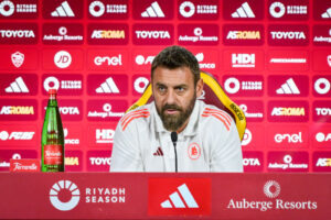Mister Daniele De Rossi in conferenza stampa