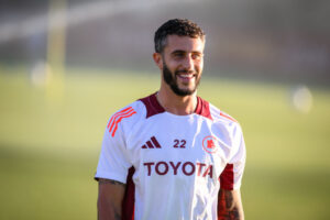 hermoso AS Roma Training Session &amp; Press Conference