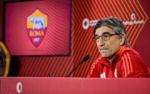 juric AS Roma Training Session &amp; Press Conference
